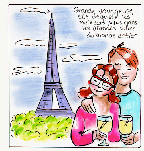 Elle a fait tous les voyages! Elle a fait tous les voyages!